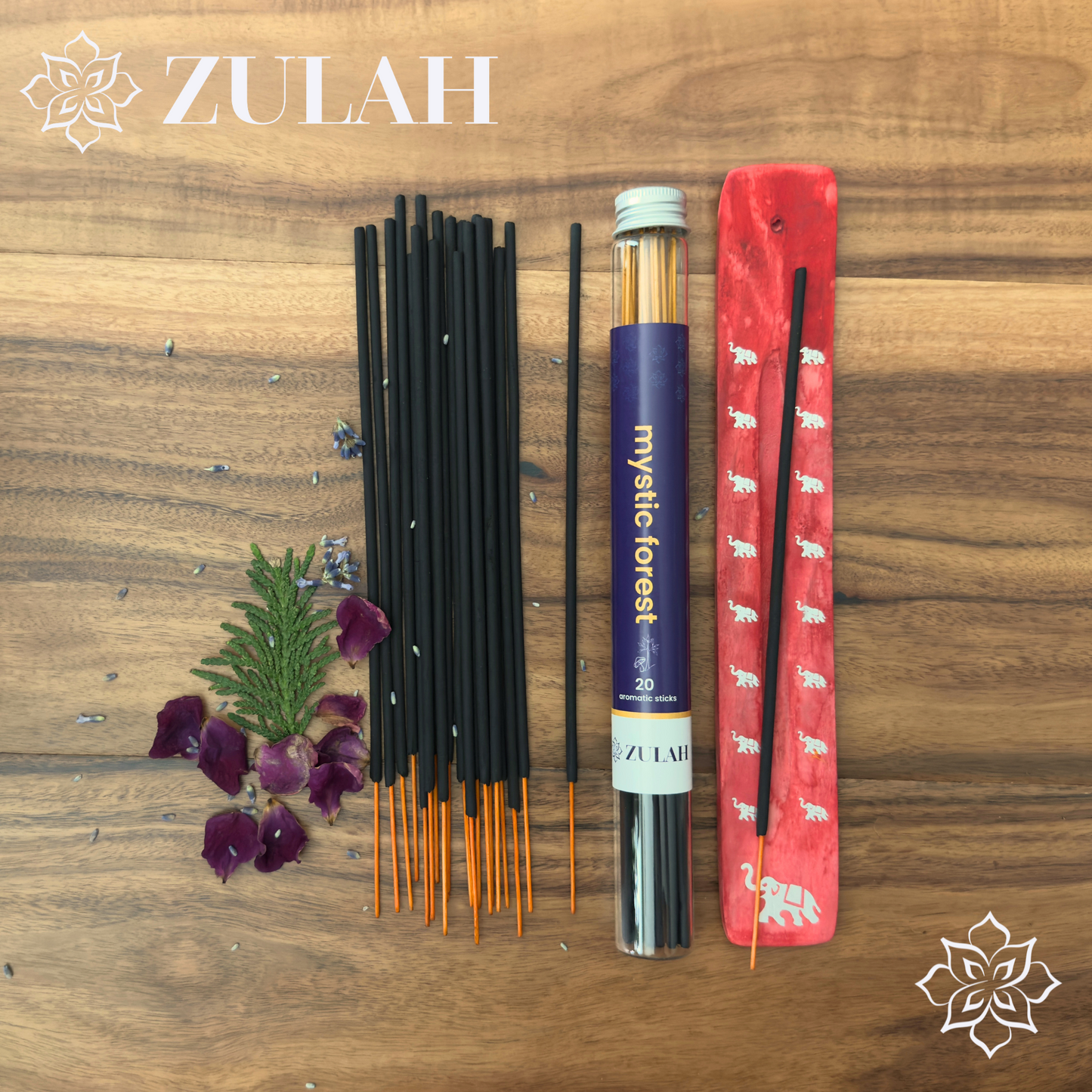 Luxury Incense in Glassware with Holder