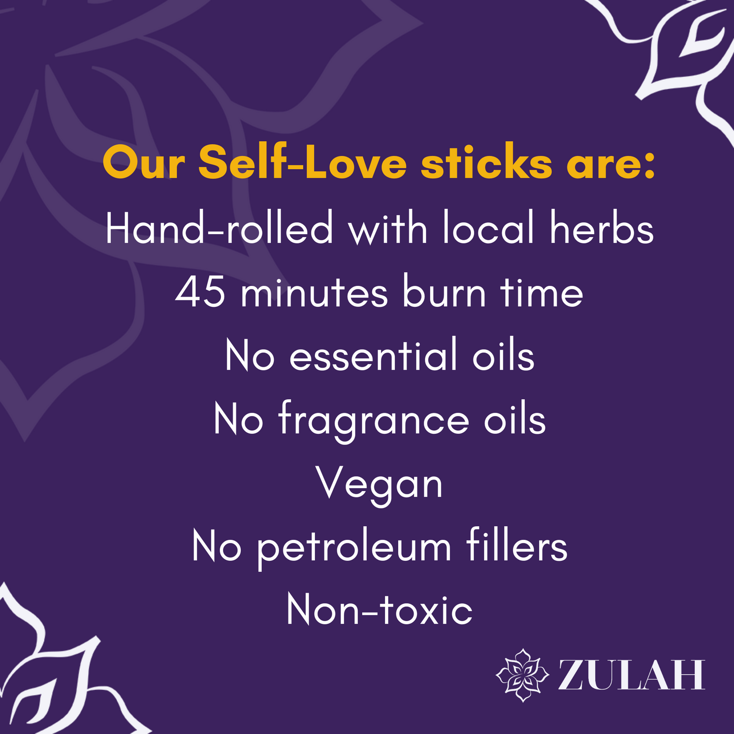 Self Love Incense - 25 sticks