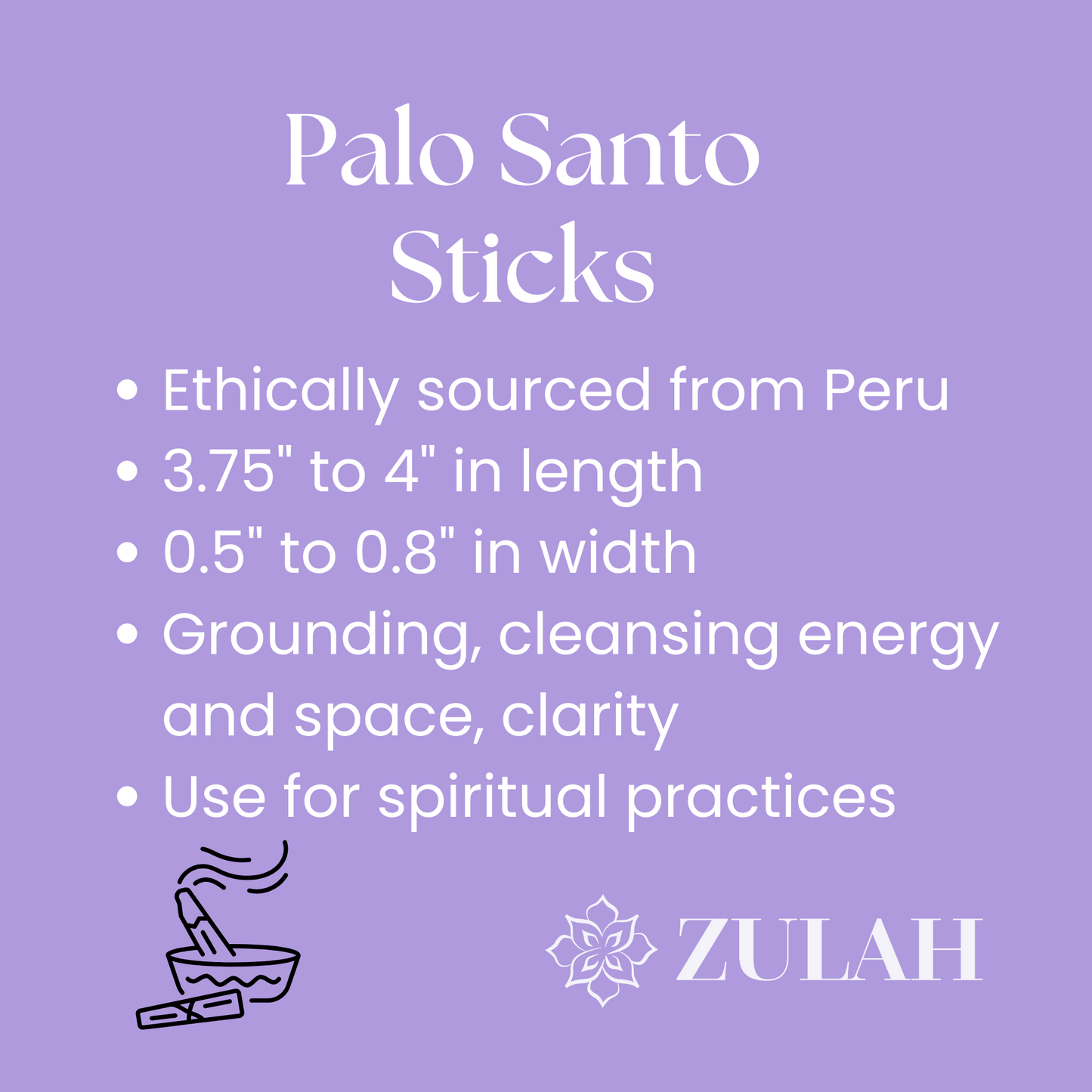 Palo Santo Sticks – 100% Natural & Ethically Sourced from Peru