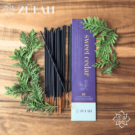 Sweet Cedar Luxury Incense Sticks