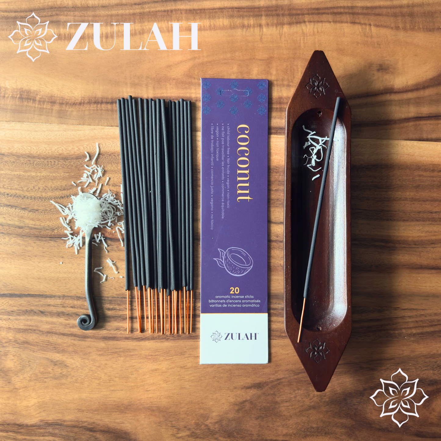 Coconut Luxury Incense Sticks