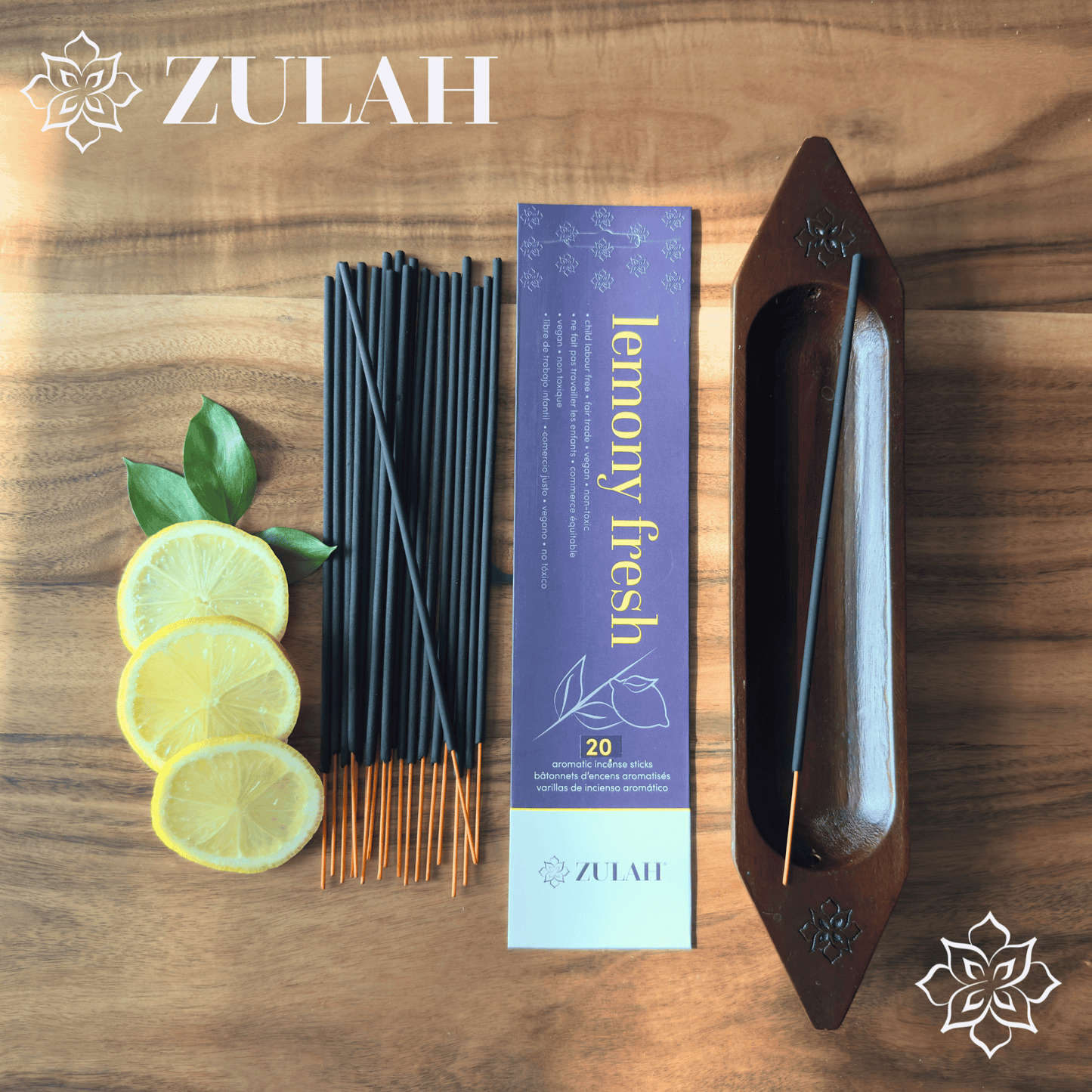 Lemony Fresh Luxury Incense Sticks