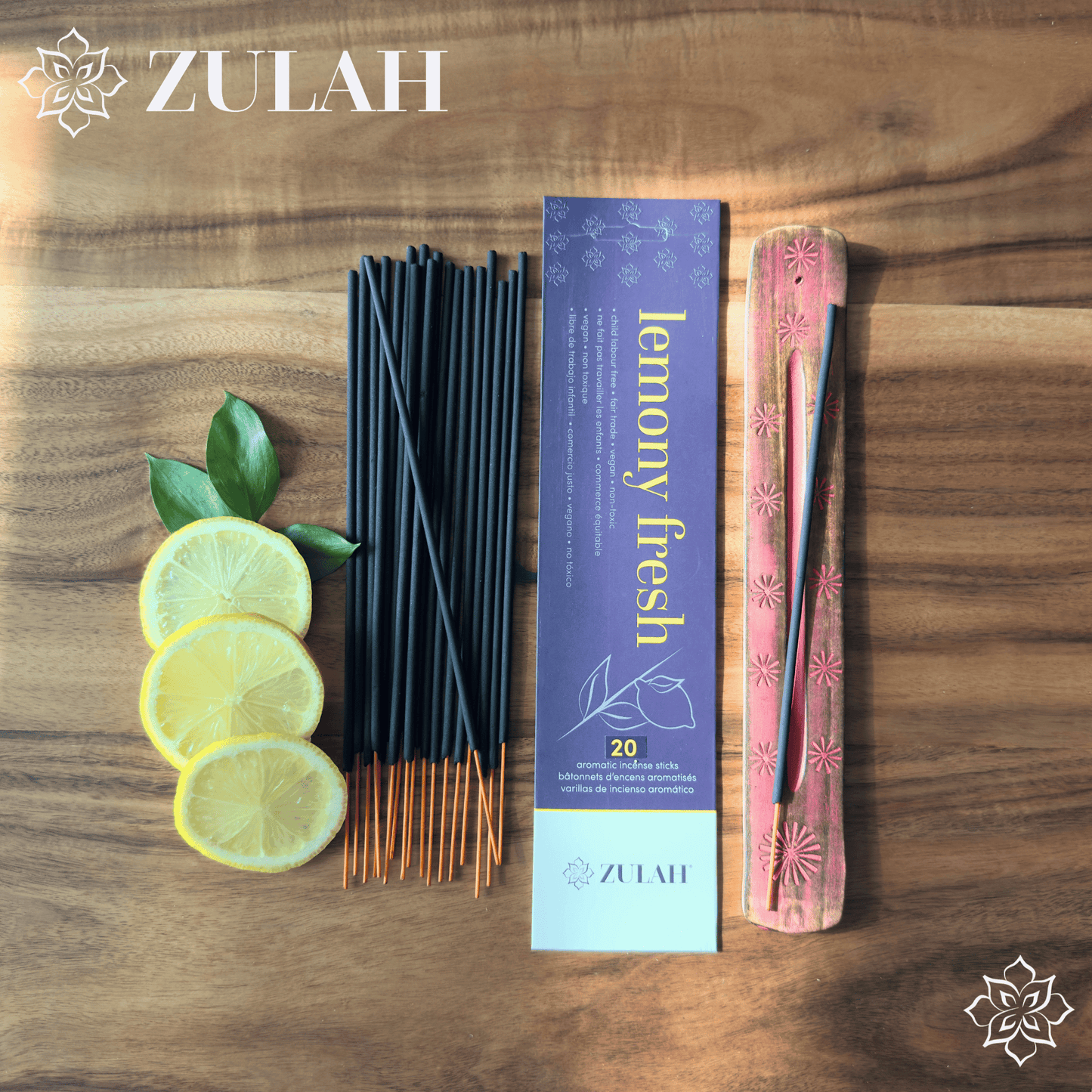 Lemony Fresh Luxury Incense Sticks