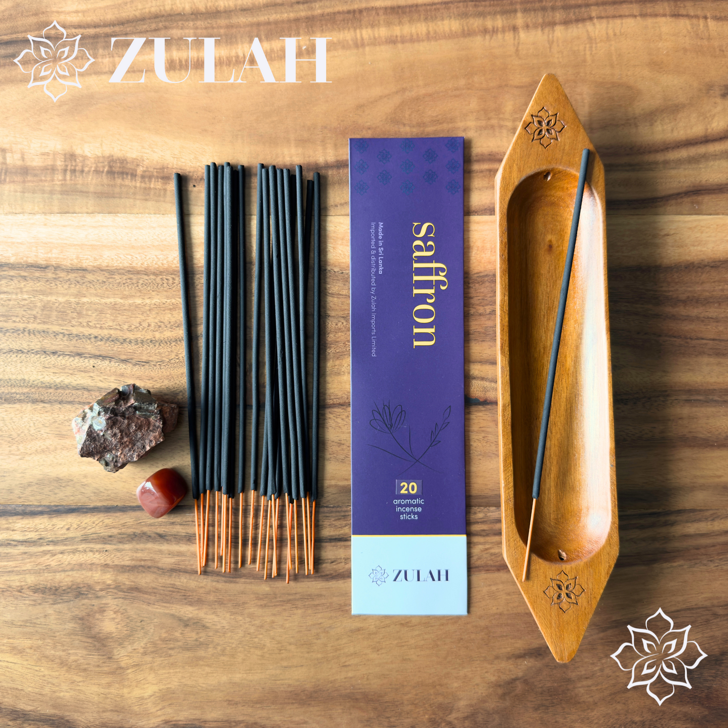 Saffron Luxury Incense Sticks
