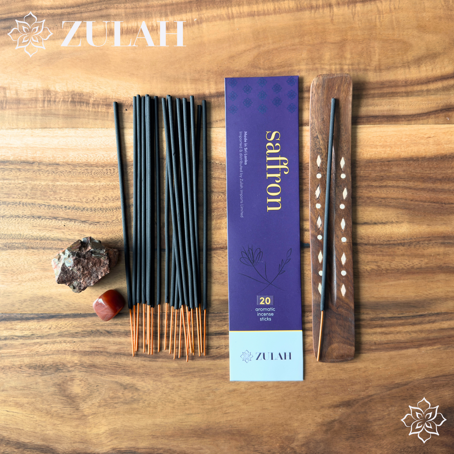Saffron Luxury Incense Sticks