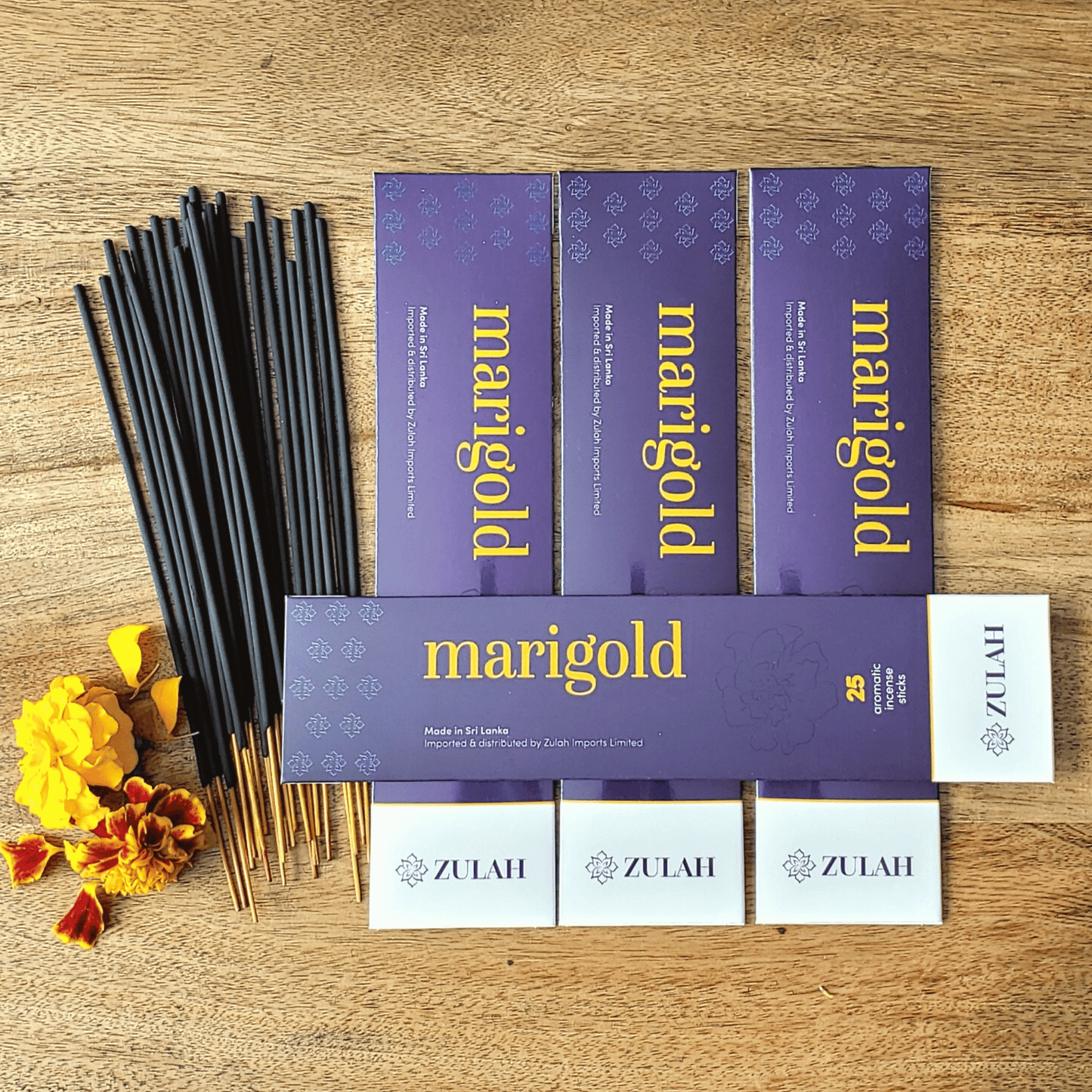 Marigold Incense - 25 sticks