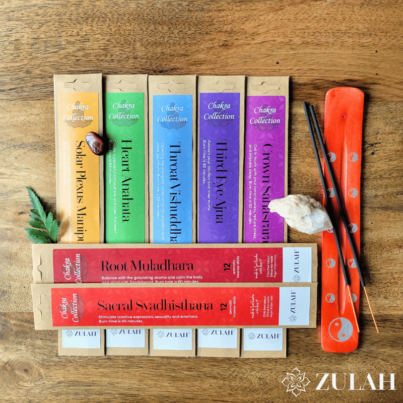 7 Chakra Incense Packs 